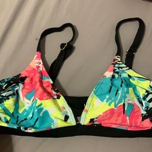 Neon bikini top, from Target, size medium